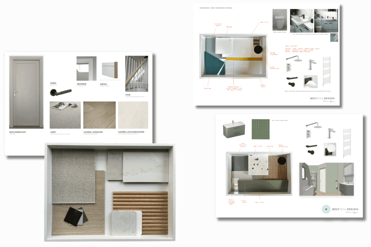 A renovation with six new bathrooms, sanitaryware, finishes and services decided early